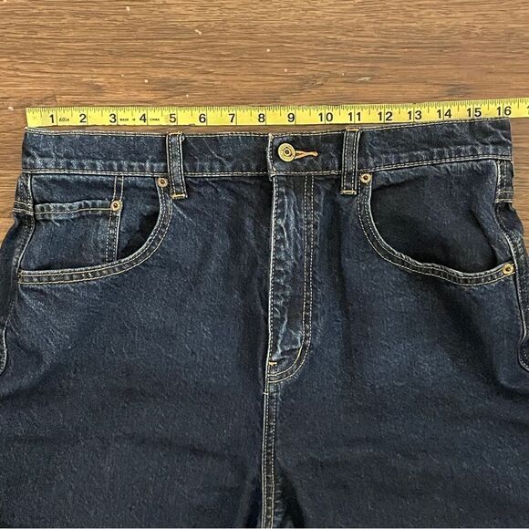 We The Free Curvy Gia Wide Leg High Waist Jeans in Baltic Blue Size 31 - Picture 10 of 15